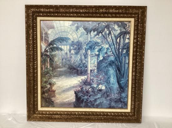 "Conservatory" by Haibin Framed Print on Board