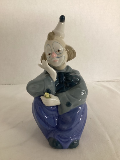 Porcelana de Cuermavaca Mexico Clown Figurine