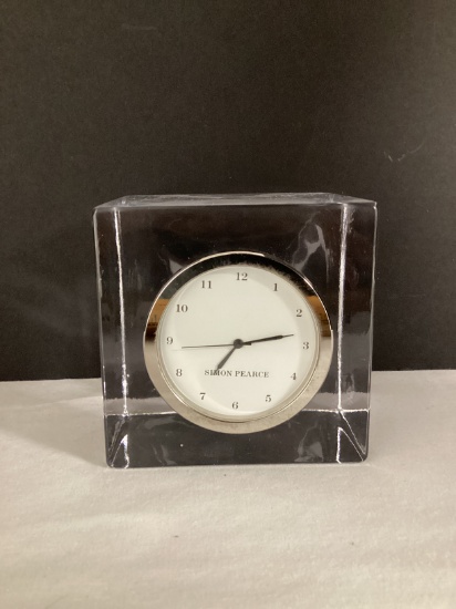 Simon Pearce "Execute Like Clockwork" Desk Clock