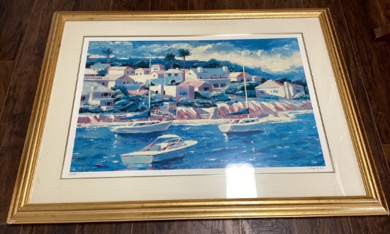 Pencil Signed Limited Edition Framed and Matted Print