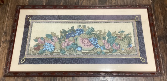 Framed Harvest Tapestry