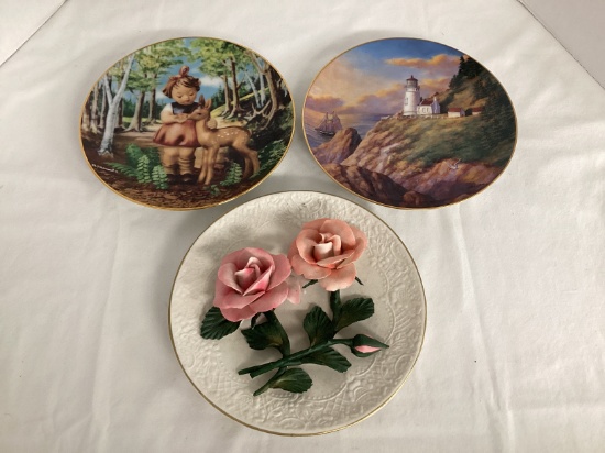 Three Collector's Plates