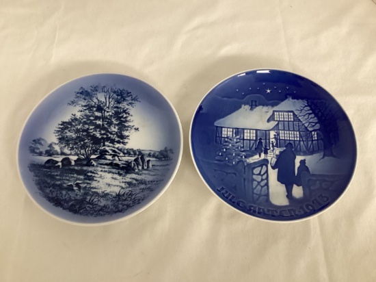 Royal Copenhagen and B&G Denmark Plates