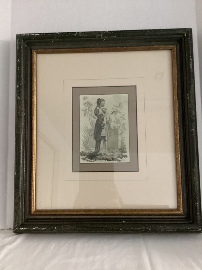 Jean-Baptiste Pillement Chinoiserie Framed and Matted Print
