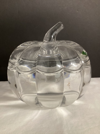 Shannon Crystal Pumpkin Covered Dish