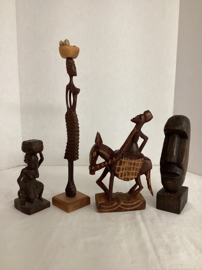 Carved African Figures