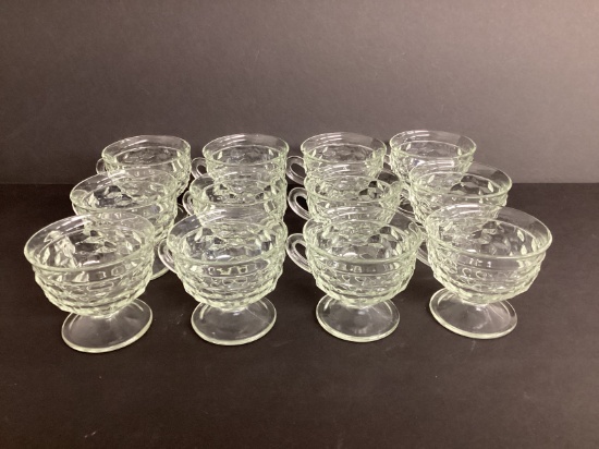 12 Colony Whitehall Footed Cups