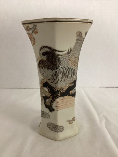 Hand Painted Macau Vase