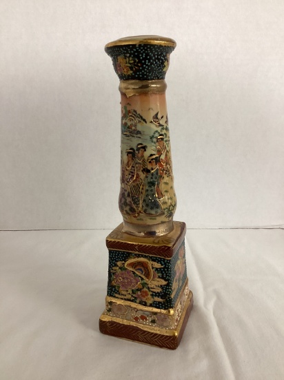 Royal Satsuma Candlestick