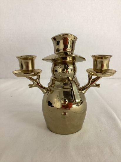 Snowman Candleholder