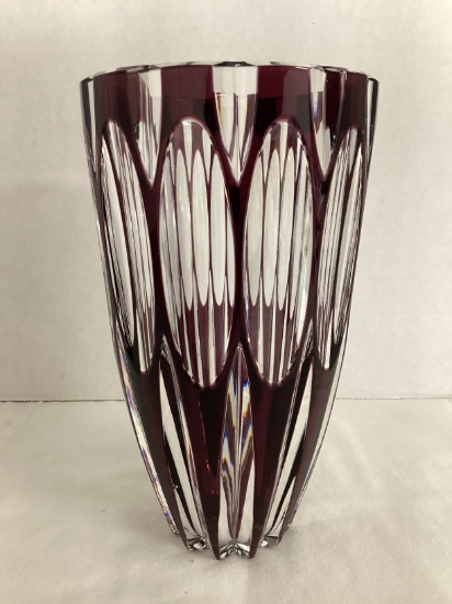 Cut to Clear Crystal Vase
