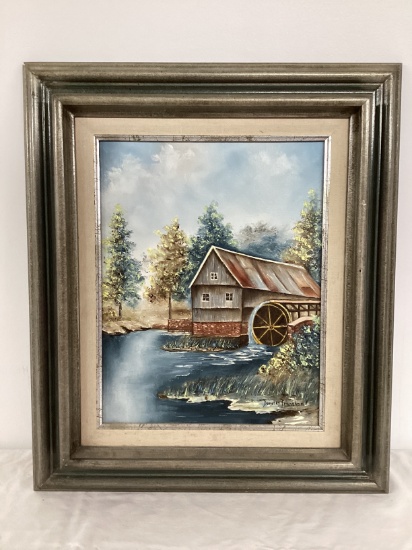 Dorothy Fransham Framed Painting on Canvas