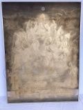 Middle Eastern Framed Art on Fabric
