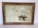 Orchids by Blum Framed Print on Board