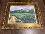 Signed Limited Edition Donny Finley Vineyard Framed Print