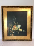 Still Life by Willem Kalf Framed Print on Board