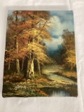 Oil on Canvas Signed Hugh