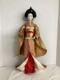 Japanese Geisha Porcelain Doll