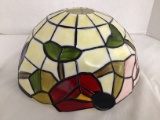 Plastic Stained Glass Look Lamp Shade