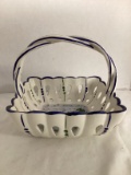 RCCL Portugal Ceramic Snowman Basket