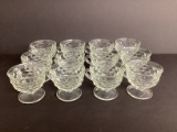 12 Colony Whitehall Footed Cups
