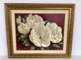 Magnolia Blossoms Print on Board by Igor Levashov
