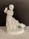 Holland Mold Girl with Geese