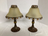 Pair of Candle Lamps