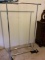 Rolling Adjustable Length Clothes Rack