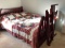 Bunk Bed with Full Lower and Twin Upper