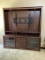 Entertainment Cabinet with Lower Storage and TV Hanger