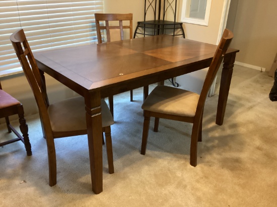 Table with Three Chairs