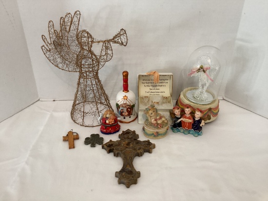 Angel Figures, Bell, and More