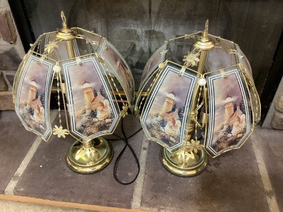 Pair of Vintage Touch Table Lamps