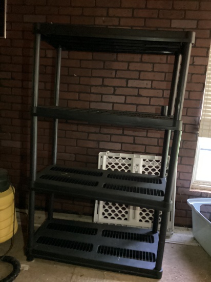 Plastic Shelf Unit