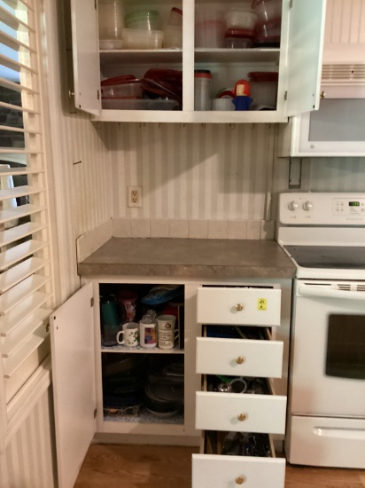 Kitchen Cabinet and Drawer Contents