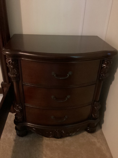 Three Drawer Small Chest Night Stand