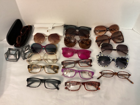 Ladies Reading and Sun Glasses