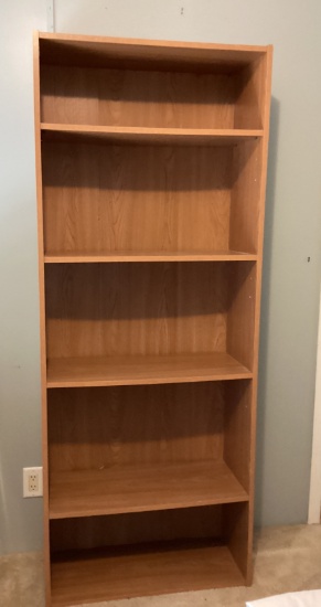 Five Shelf Bookcase