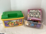 Disney Winnie the Pooh Mega Blocks, Princess Tea Set, and Other Toys