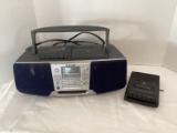Sony CFD-S38 Radio and GE Cassette Player