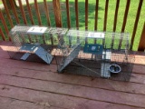 Four Live Animal Traps