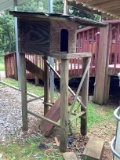 Homemade Cat House with Heated Pad