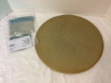 Pampered Chef Pizza Stone, Mixing Bowl Scraper, and Cutter