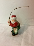 Fishing Santa Trinket Box