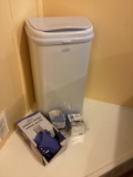 Ubbi Trash Can with Bags and Other Supplies