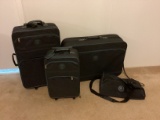 Four Pieces of American Flyer Luggage