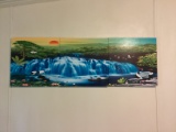Three Piece Landscape Artwork