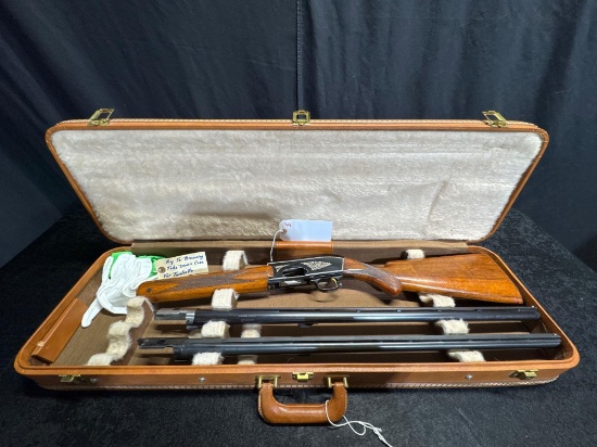BELGIUM BROWNING TWELVETTE 12 GA TWO BARREL SET SN#IA38865