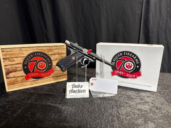 RUGER MARK IV 22 CAL 70TH ANNV 1949-2019 SN#70TH-01310